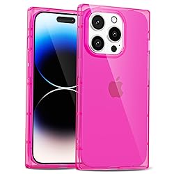 LoeoeL for iPhone 14 Pro Clear Case Rectangle