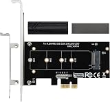 ACTIMED M.2 NVMe to PCIe Adapter Aluminum Heatsink 2230-2280 SSDs