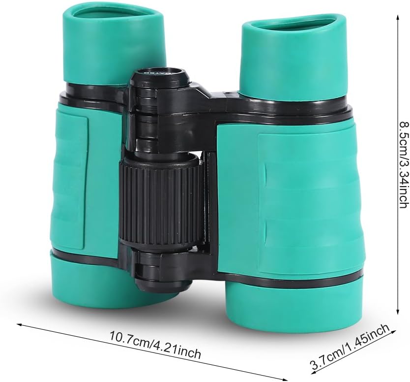 VGEBY1 Kid Binoculars, 4x Maginification Children Binocular Telescope Toy for Bird Watching, Hiking, Safari Sightseeing, Outdoor Sports - Image 3