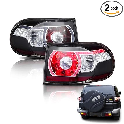 Amazon Com Mostplus Red Clear Led Tail Lights Rear Lamp For 2007