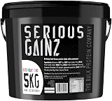 The Bulk Protein Company SERIOUS GAINZ Whey Protein Mass Gainer 5kg Birthday