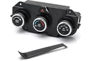 KUTTOLE AC Heater Climate Control Module 68268189AA, Climate Control Unit Fit for 2013-2018 Dodge RAM 1500 2500 3500 with Heat Defrost, Replace# 68105021AC 68105021AF 68226600AA 68236775AB