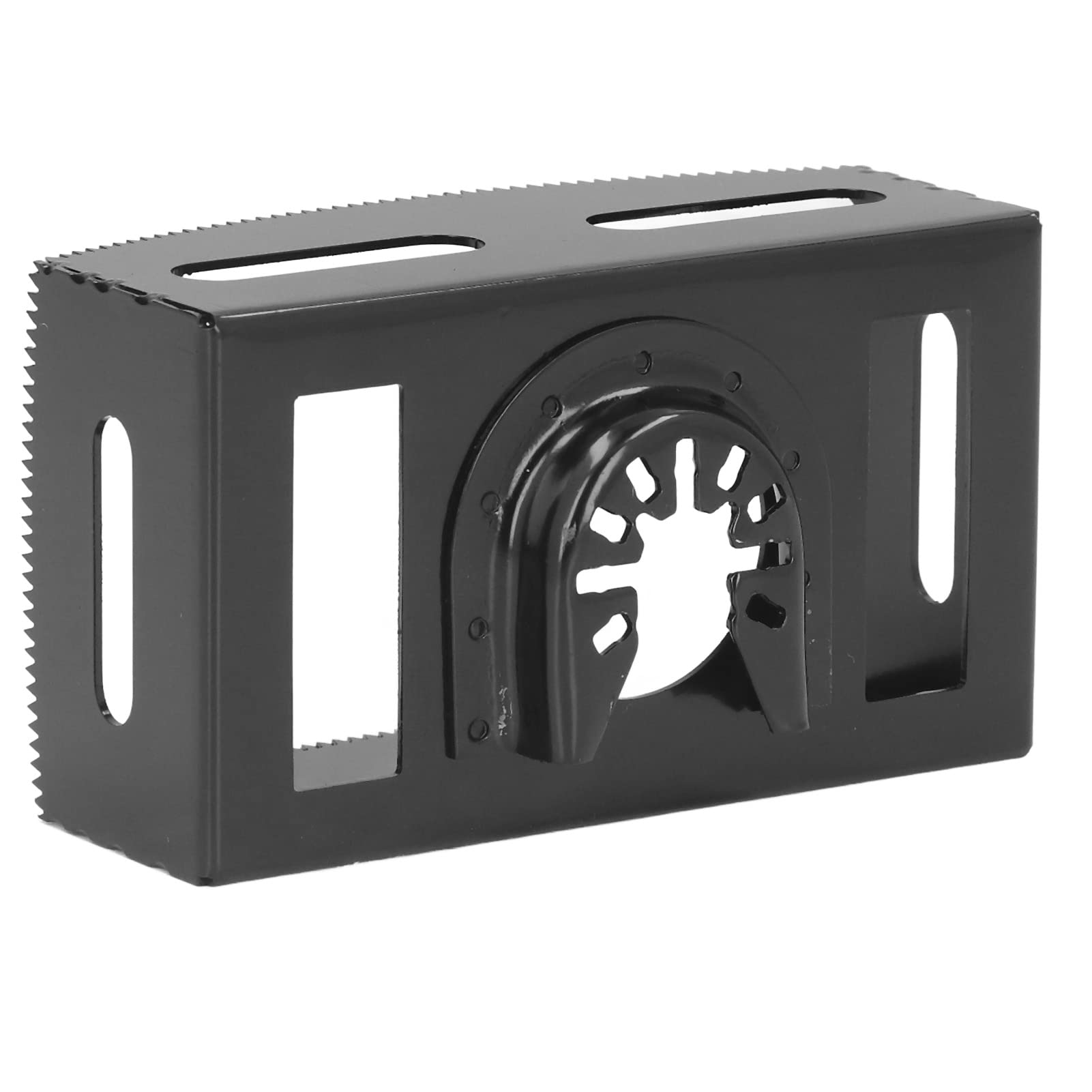 Box Cutter, Rectangle Slot Cutter HSS Oscillating Saw Blades Electric Box Cutter Multi Tool Box Cutter Electric Box Slot Cutting Blades Socket Box Cutter for Wood Plastics Metal