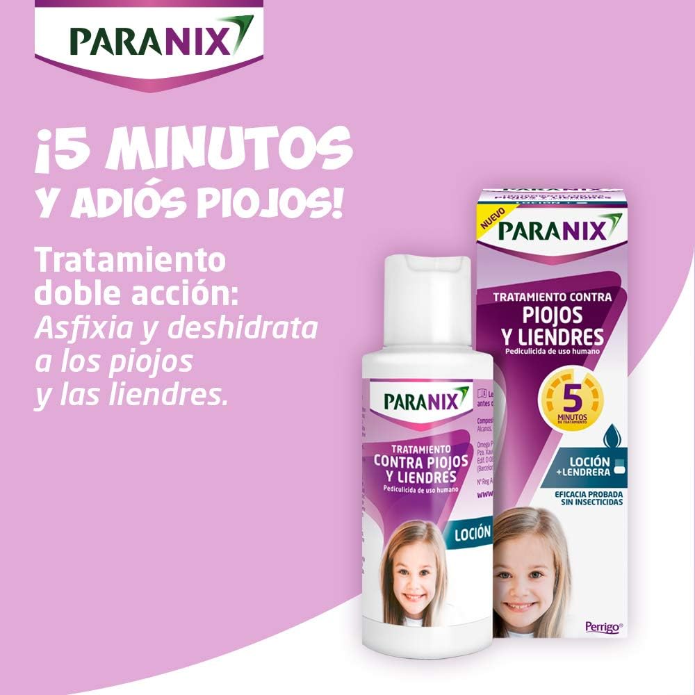 PARANIX Lice Treatments: Shampoos & Rinses, 0.1 Kg, No Colour, 100 ml (Pack of 1) - Image 3