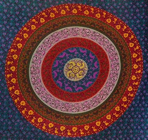 New handolderco. 90x90 tapestry wall hanging, psychedel…