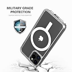 AICase Clear Phone 12 Pro Max Case with Built-in