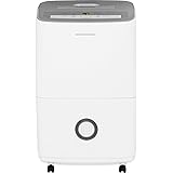 50-Pint Dehumidifier with Effortless Humidity Control, White