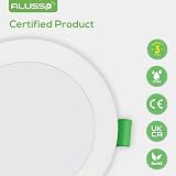 ALUSSO 5W LED Downlights Ultra Slim 29.1mm 230V Dimmable 3 Color 12 Pack view 8