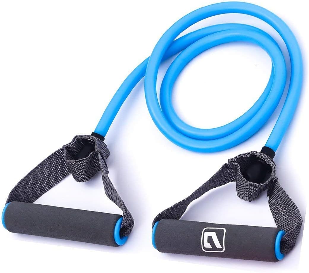 Resistance Exercise Bands with Handles Liveup SPORTS Home & Gym Strength Training Toning Tubes for Men/Women, Workout Bands for Yoga, Pilates, for Improving Mobility