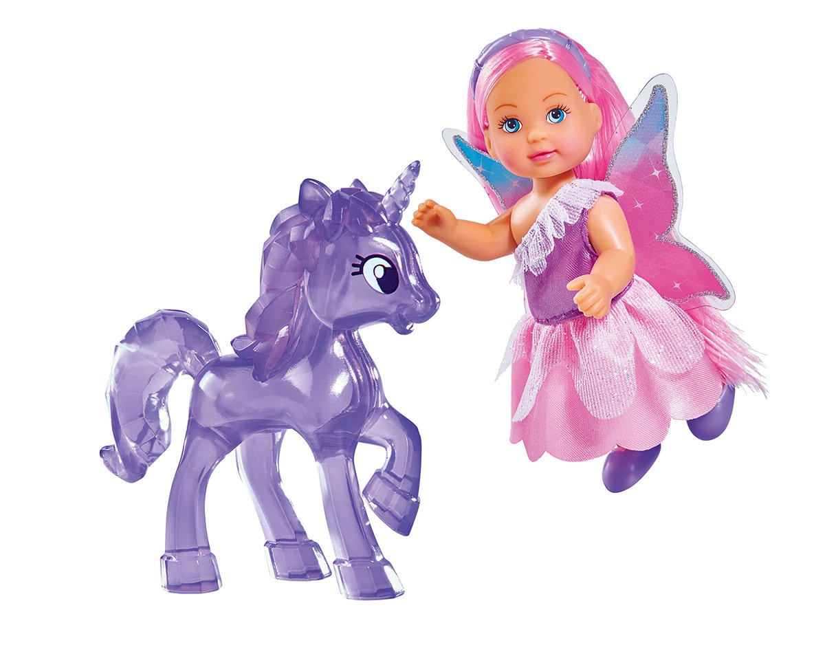 Evi Love - Unicorn Friend Doll Playset - 12cm, 105733211