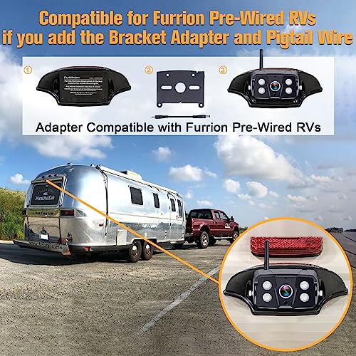 RV Backup Camera Wireless PreWired for Furrion System Loop Recording 7