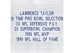 Golden Autographs Lawrence Taylor Signed Custom