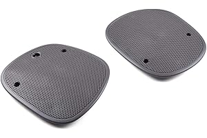 G-PLUS Gray Dash Speaker Cover Grille Grill Compatible With Chevy S10 Blazer/GMC Jimmy Sonoma/Oldsmobile Bravada 1998-2005 Left & Right Side 15046446