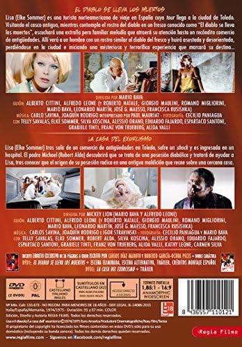 Una Tata Per Natale Streaming.Lisa And The Devil 1973 The House Of Exorcism 1975 Region 2 Amazon Co Uk Telly Savalas Elke Sommer Silva Koscina Alessio Orano Eduardo Fajardo Espartaco Santoni Mario Bava Dvd Blu Ray