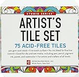 Studio Series Artist's Tiles: White (75 pack)