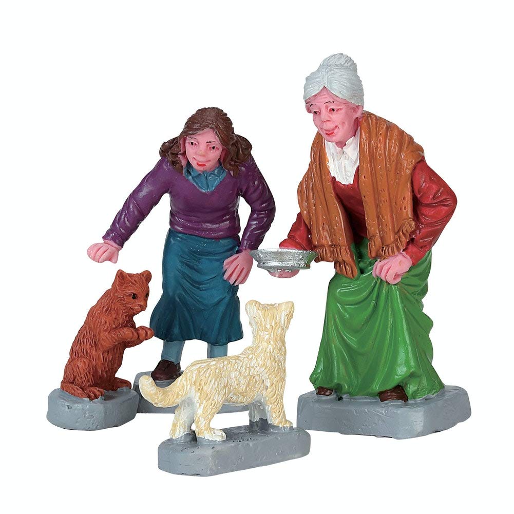 Lemax - Christmas Village - Figurine: Cream for Kitty
