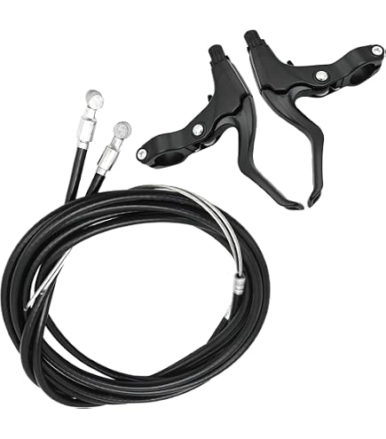 Leviers De Frein Vélo CNC - 1 Paire, Aluminium, Pour VTT, BMX, Ville - Compatible Freins V-Brake