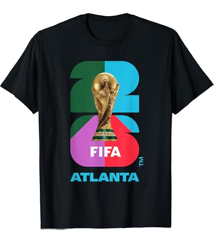Amazon.com: FIFA World CUP26 Miami Trophy Color T-Shirt : Sports