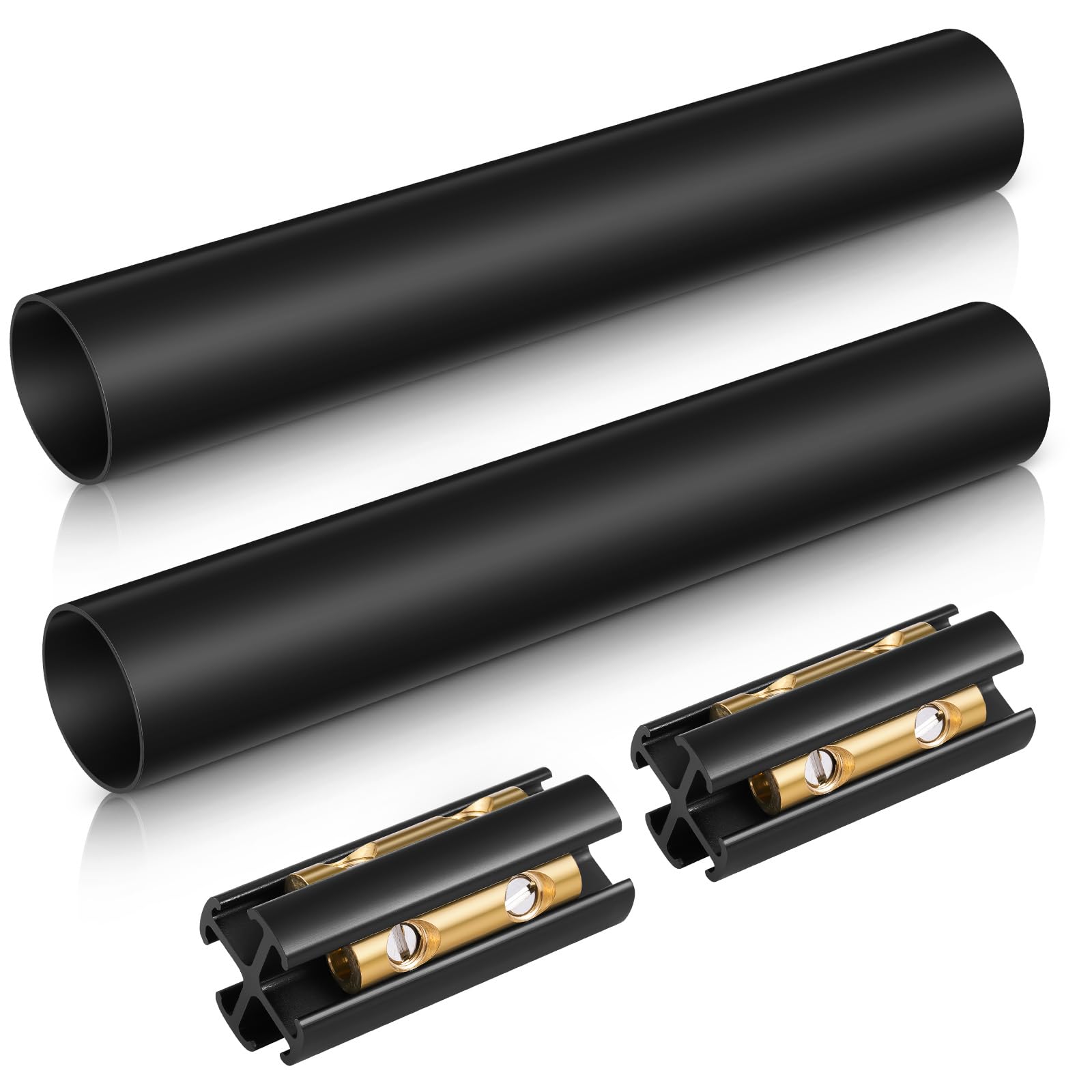 Photo 1 of Relaxweex 2 Sets Underground Wire Splice Kit Suit for 14/3 to 8/3 Range Direct Burial Uf Wire Handle up to 600 Volts Maximum Includes Connectors and Shrink Tube Electrical Cable