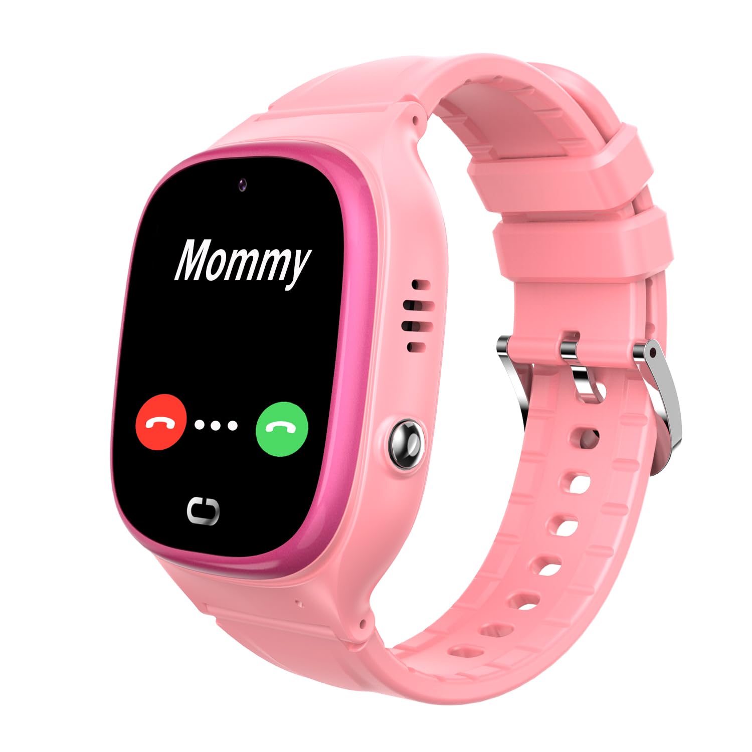 Photo 1 of Kids Smart Watch LBS Tracker - Boys Girls Smartwatches for 3-12 Year Old with SOS Camera Alarm Call Camera Class Non Disturb 12 Time Format 1.44'' Touch Screen SOS Electronic Toy Birthday Gifts (Pink)