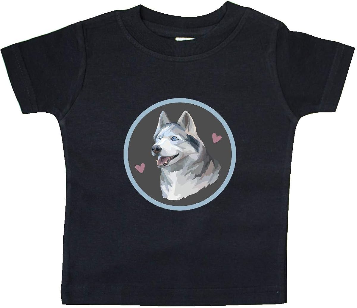 inktastic Siberian Husky Dog Gift Baby TShirt Clothing