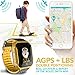 Smart Watch Kids GPS Tracker Best Phone Watch Birthday Camera Touchscreen SOS Pedometer iPhone Android Smartphone Children Boys Girls