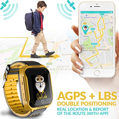 Smart-Watch-For-Kids-Best-Phone-Watch-Birthday-Holiday-Gift-With-GPS-Tracker-Camera-Touchscreen-SOS-for-iPhone-Android-Smartphone-Pedometer-for-Children-Boys-Girls
