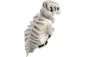 Glow-in-the-Dark Dinosaur Skull Hat with Removable Bone for Themed Parties & Birthday Celebrations Funny Party Hat for Adults