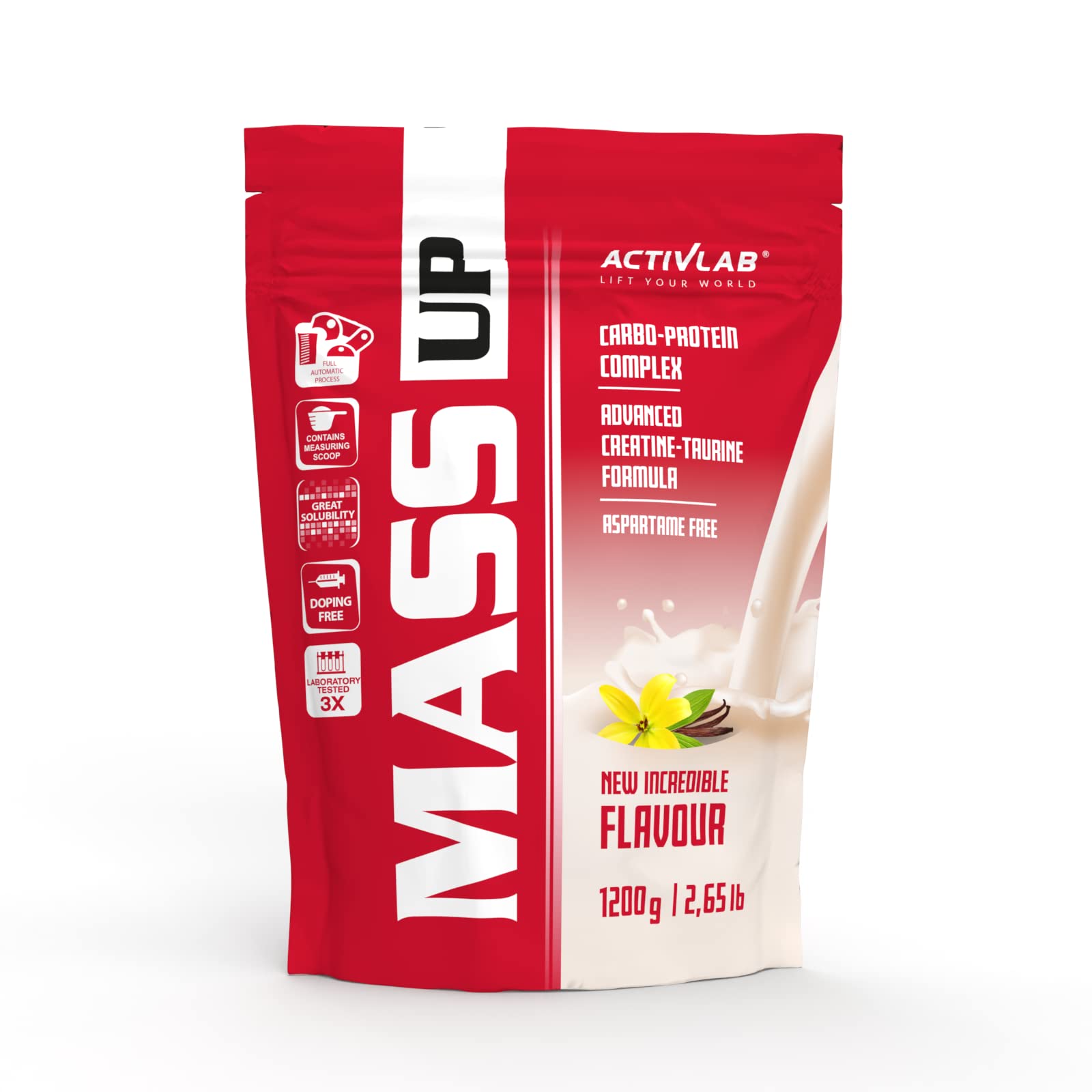 Activlab 1200 g Vanilla Mass Up Supplements