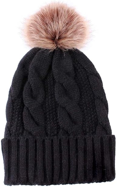 winter hat with ball