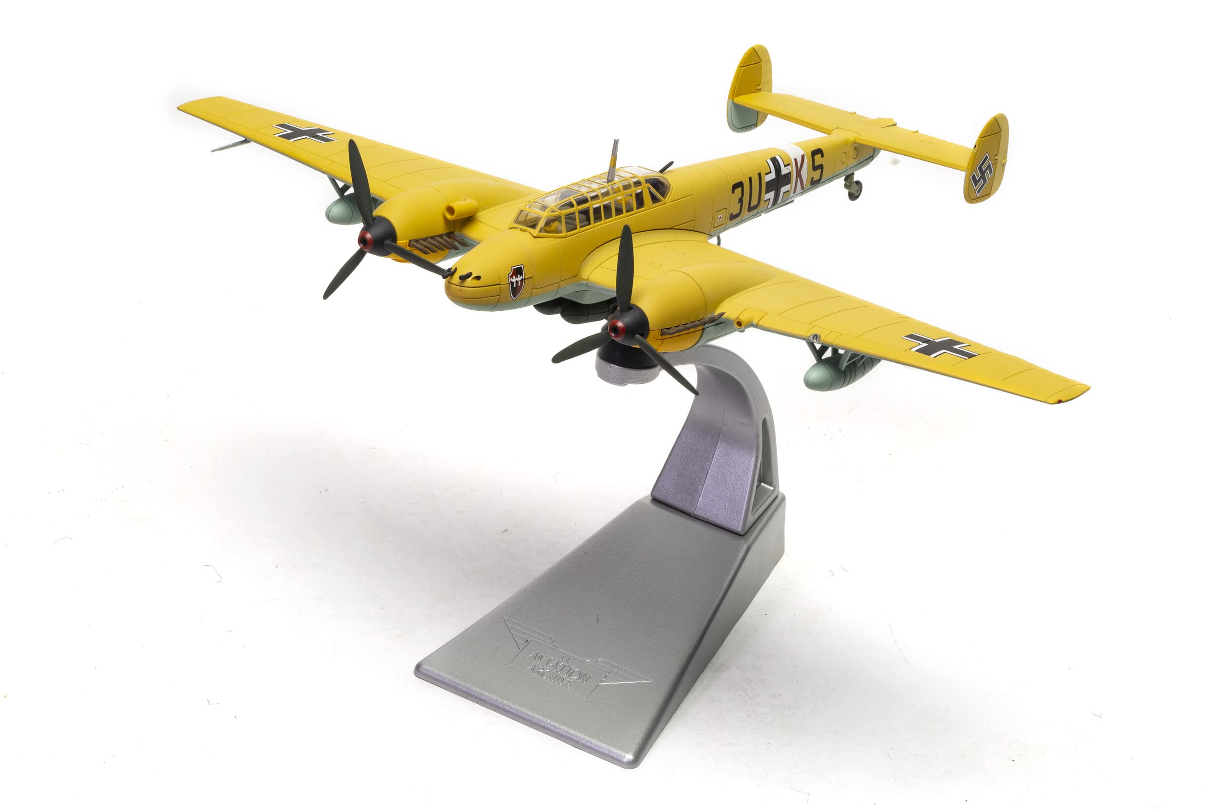 Corgi AA38511 Messerschmitt Bf 110E-2 (Trop) Model Airplane - Diecast Planes & Aircraft Models for Ages 14+, Die Cast Plane, Toy Airplanes - Gift for Young Aviation Fans, Birthday Gifts for Him