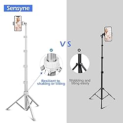 Sensyne 67" Phone Tripod & Selfie Stick, Extendable