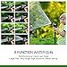50ft Expandable Garden Hose,Heavy Duty Flexible Hose Pipe with 8-Way Spry Nozzle,3/4