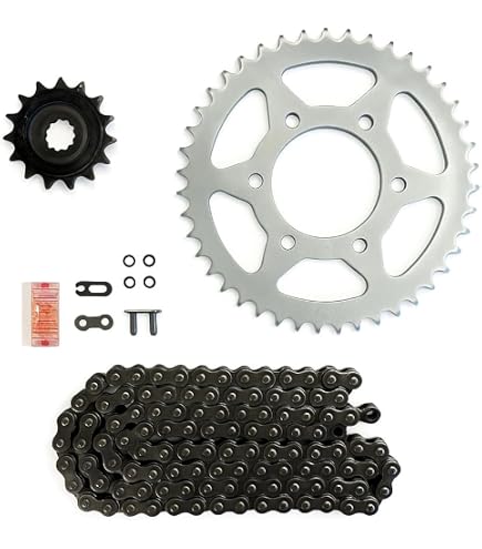 Amazon.com: Caltric Green O-Ring Drive Chain & Sprockets Kit