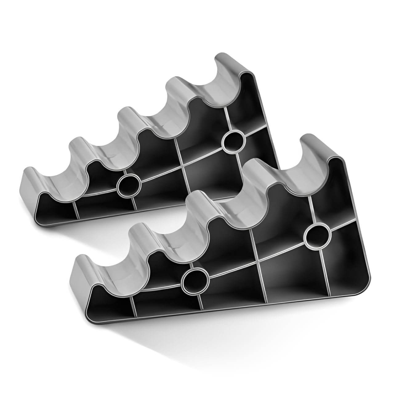 Yes4All Y2K1 Weighted Bar Rack, silver