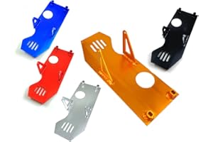 KIDS ATV PARTS INC Skid Plate Skidplate for Honda XR50 CRF50 Z50 XR CRF 50 50cc 70cc 110cc 125cc Dirt Pit Bike (Red)