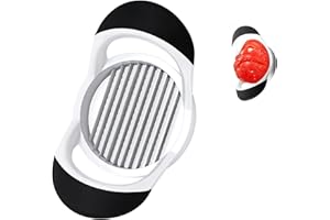 Tomato Cutter Slicer, Stainless steel tomato slicer, Vegetable Slicer,10 Sharp Blades Tomato Slicer Tool, Easy Grip Handle Li