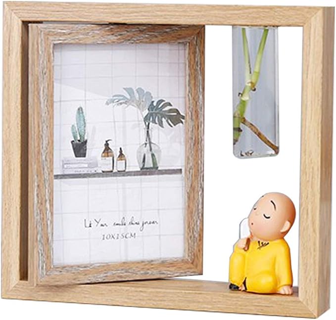 Tabletop Frames 4"x6" Rotating Doublesided Photo Frame