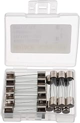 BOJACK 6x30 mm Fast-Blow Glass Fuse 10 A 250 V Pack of 18 view 2