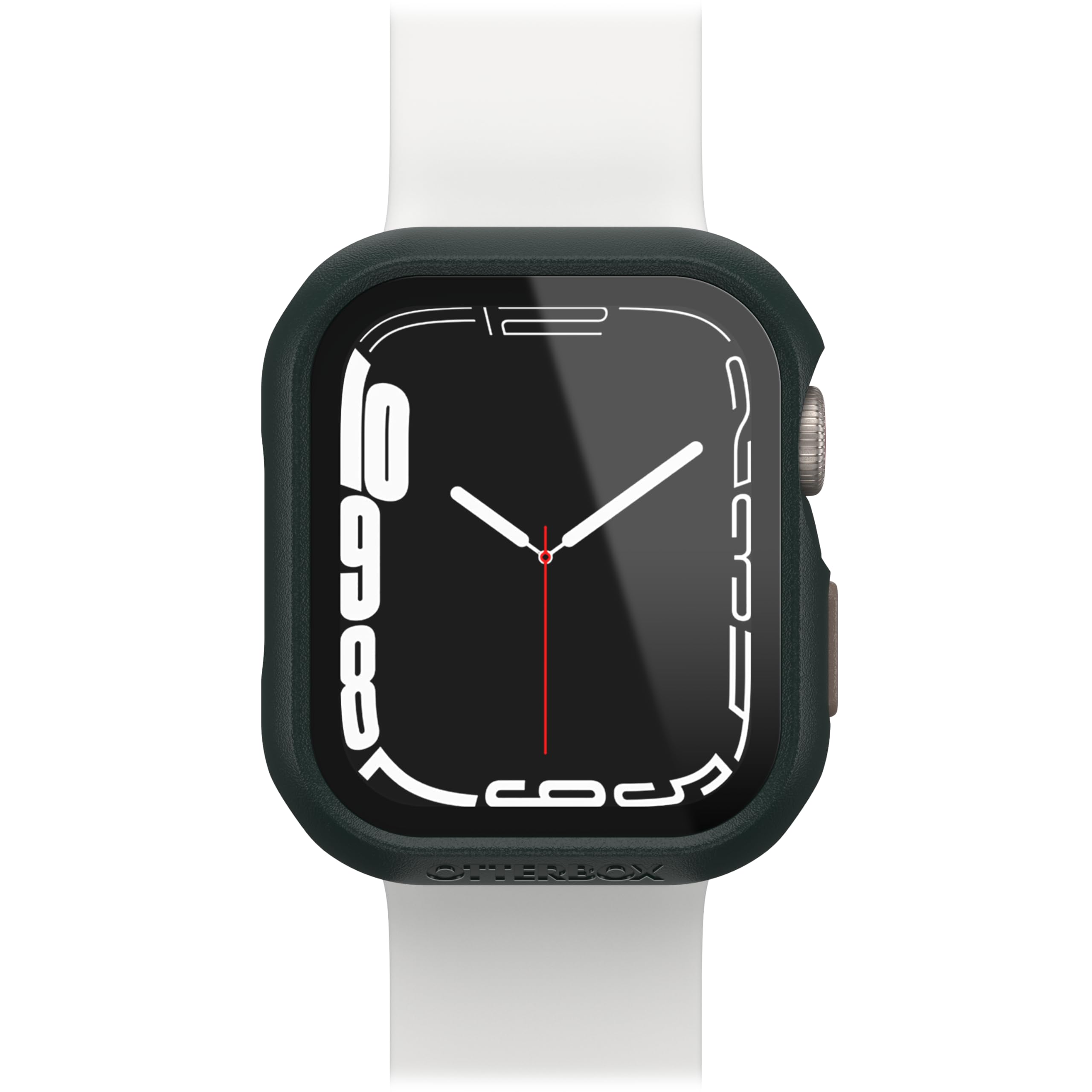 OtterBox Eclipse Watch Bumper with Integrated Glass Screen Protector for Apple Watch Series 9/8/7-41mm, Tempered Glass, Shockproof, Drop Proof, Sleek Protective Case, Green/Grey — image 1