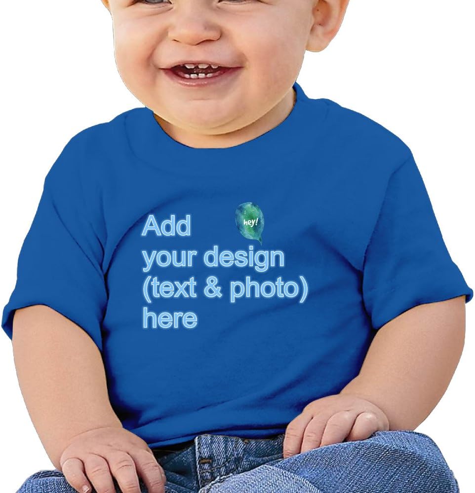 Baby/Toddler Tshirts Create Your Own Personalized Cute Custom Cotton T-Shirts