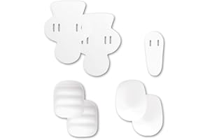 Champro Slots Pad Set, 7 Piece (Youth), White