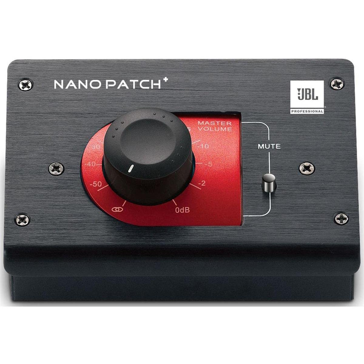 JBL Professional Nano Patch + Compact 2-Channel Passive Volume Controller (NPATCH BLK)