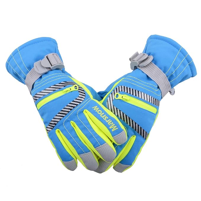 Triwonder Waterproof Ski Snowboard Gloves Thermal Warm Winter Snow Skiing Gloves For Men Women And Kids