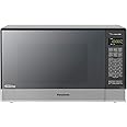 Panasonic Microwave Oven NN-SN686S Stainless Steel Countertop/Built-In with Inverter Technology and Genius Sensor, 1.2 Cubic 