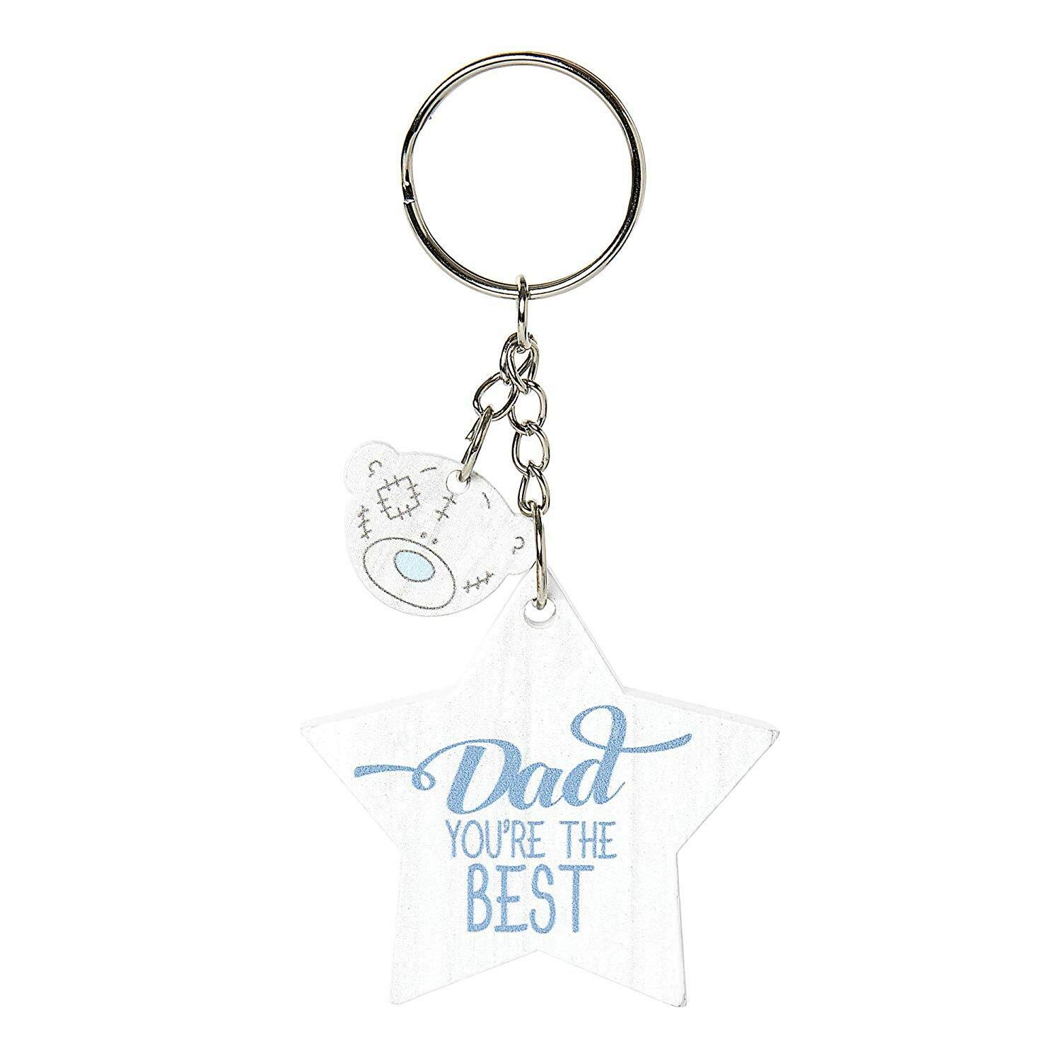 Me to You Best Dad Star Keyring