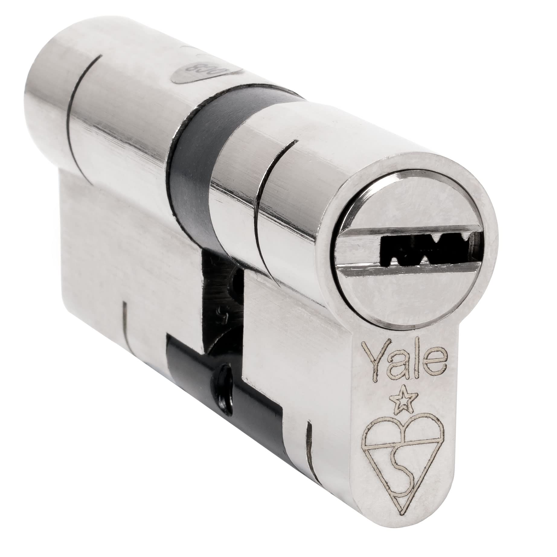 Yale Superior BS TS007 1* Anti Snap Euro Cylinder 40/60 100mm Nickel