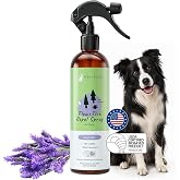 kin+kind Flea &amp; Tick Repel Dog Coat Spray, Lavender Mint, 12 fl oz | Clinically proven 90% repellency, natural essential oils, sulfate free, vet formulated, non-greasy, made in USA, cruelty free