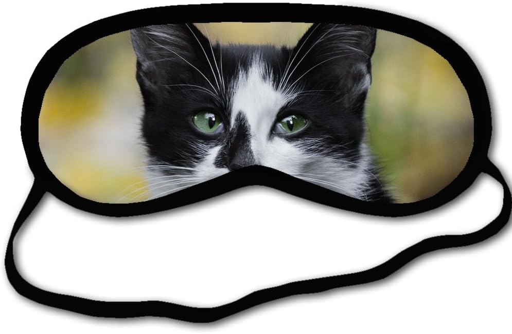 Personalized Sleeping Mask with Lovely Cat Comfortable
