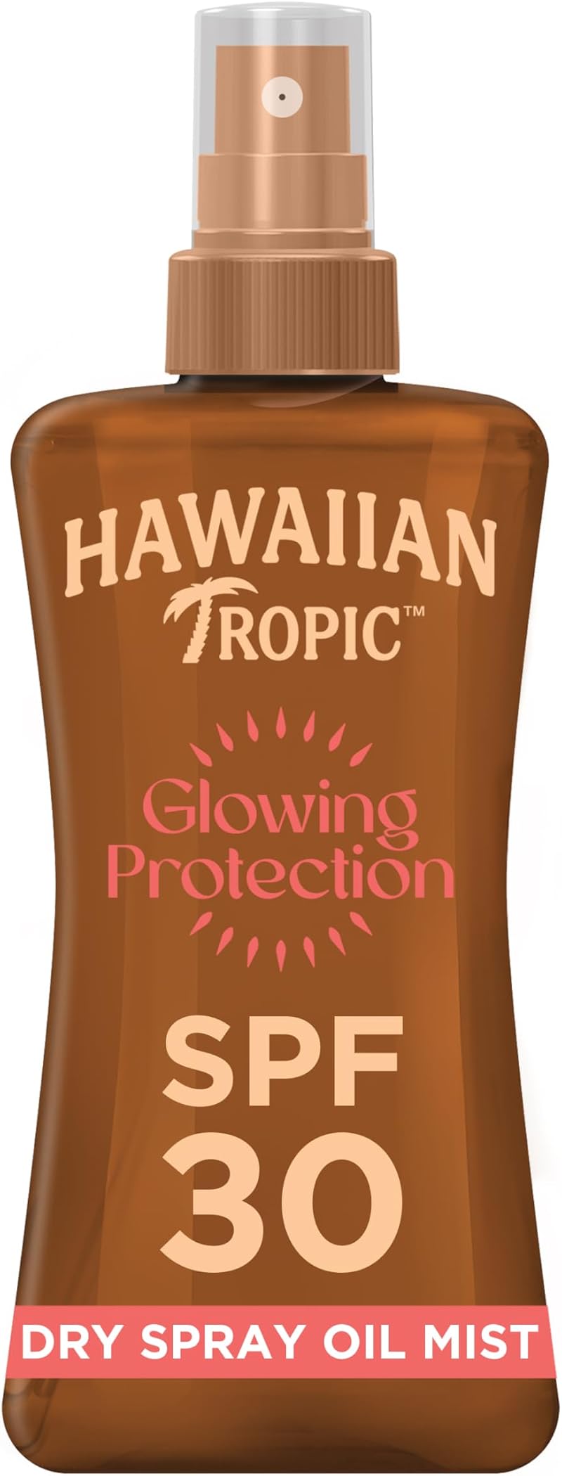 Hawaiian Tropic Dry Oil Spray Mist SPF 30 Water Resistant UVA UVB Tropical